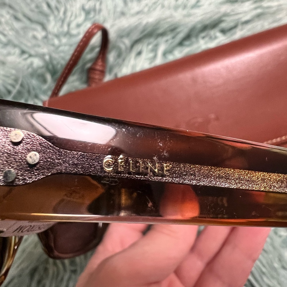 CELINE 56mm Rectangular Sunglasses - Picture 4 of 7